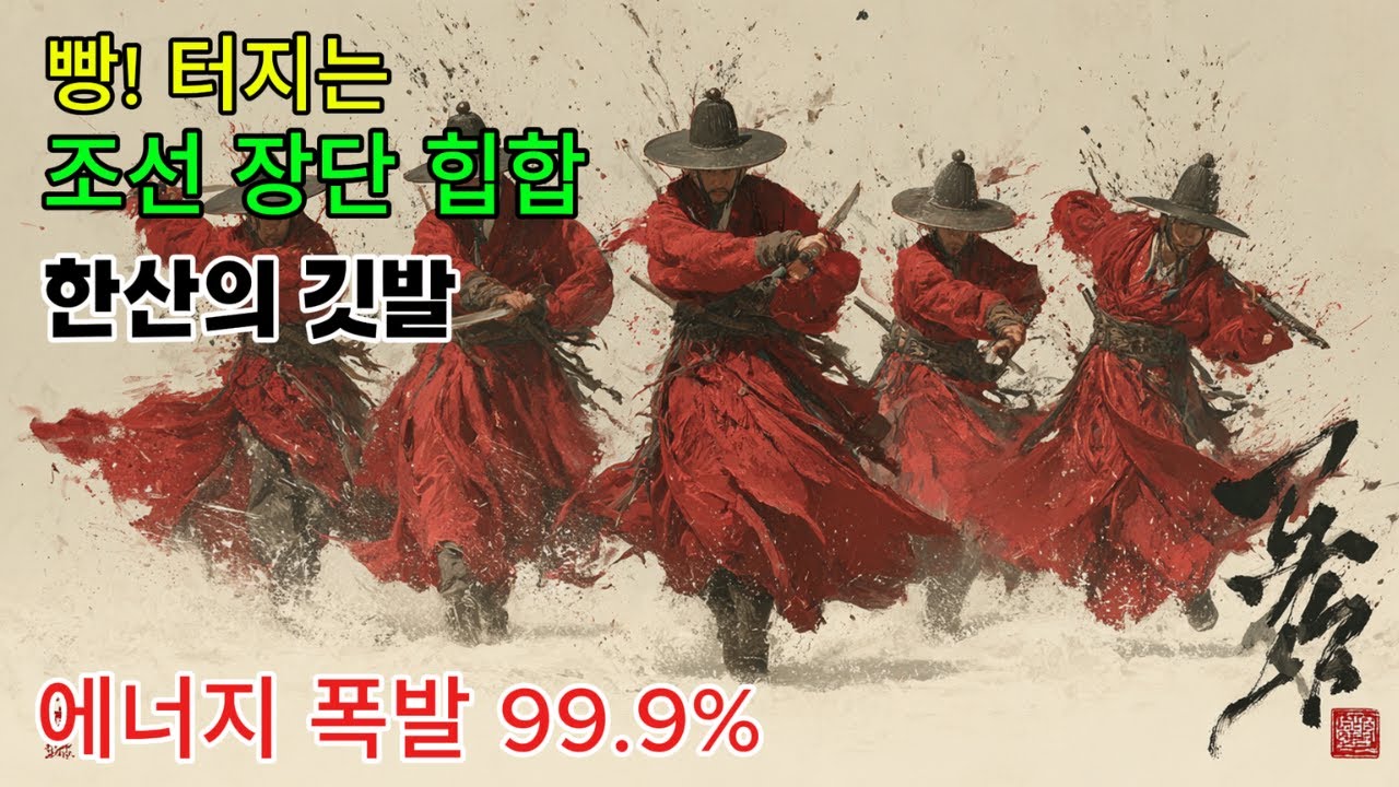 [조선힙합] 노래로 배우는 조선의 역사 비트로 배운다: 이순신 임진왜란 한산도 대첩