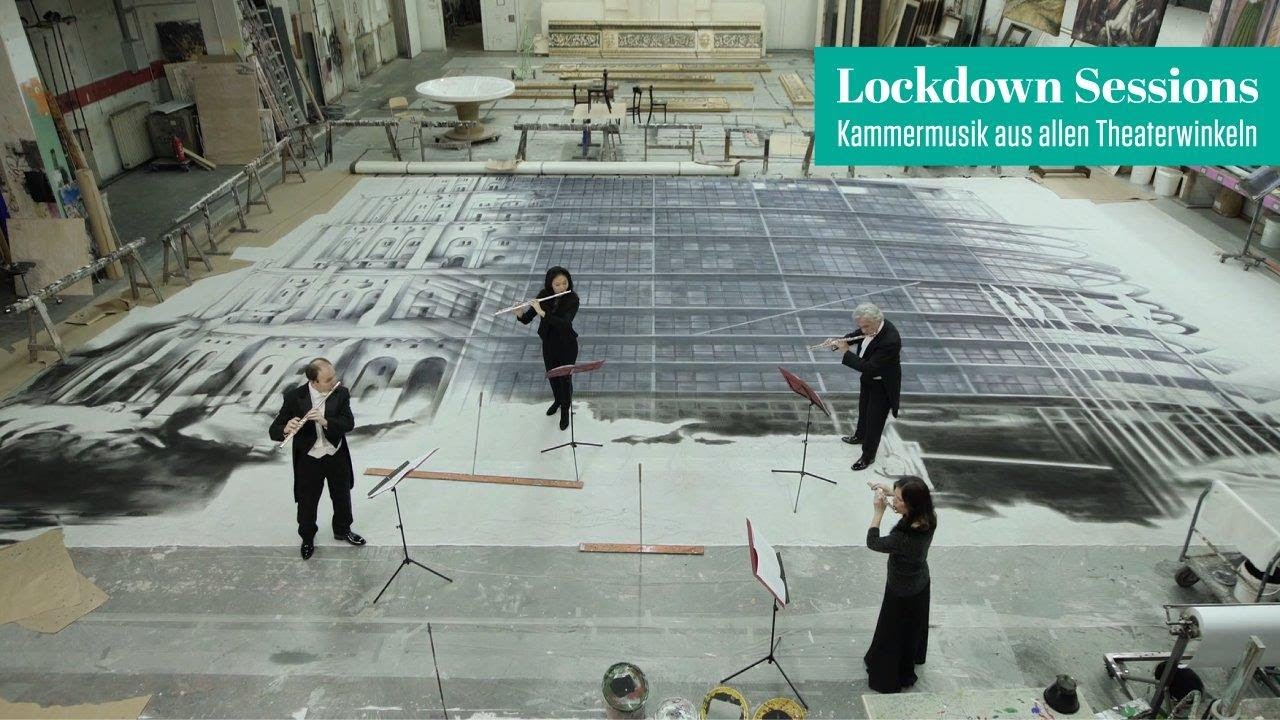 »Lockdown Sessions« | Malsaal | Marc Berthomieu & Jacques Castérède – Werke für 4 Flöten
