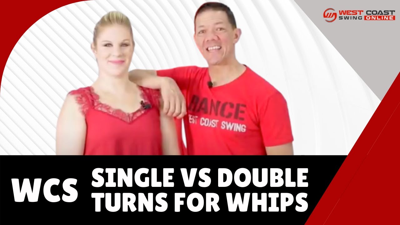 Difference in Single & Double Turns For a Whip | Frustration Friday West Coast Swing