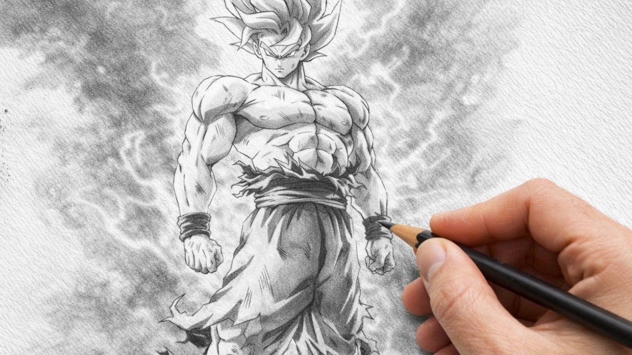 What If Dragon Ball Existed Only as Drawings