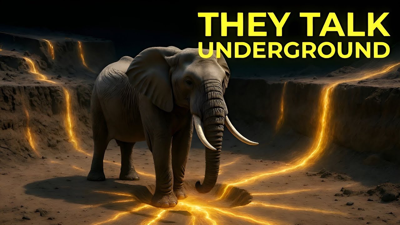 How Elephants Communicate Underground | Hidden Language of Giants