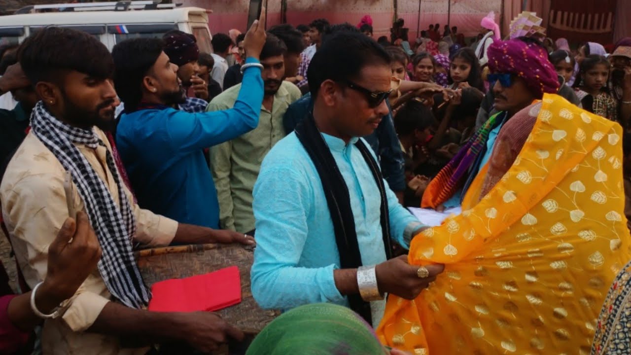 ||💓आदिवासी भील गांव रोजिया मे नोतरा मेंमारा ओडते हुवे वीडियो_Adivasi Shaadi Video 2025 💝||