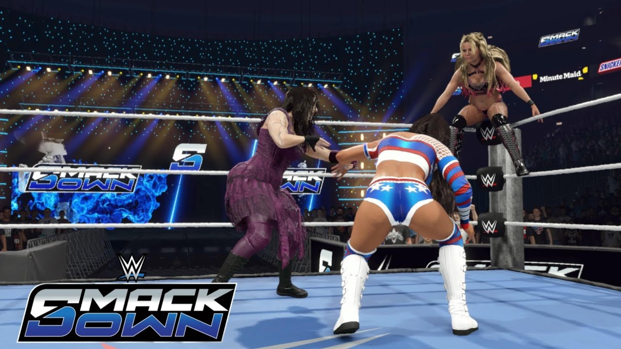 WWE 2K25 SMACKDOWN - ALEXA BLISS & NIKKI CROSS VS CHELSEA GREEN & PIPER NIVEN 