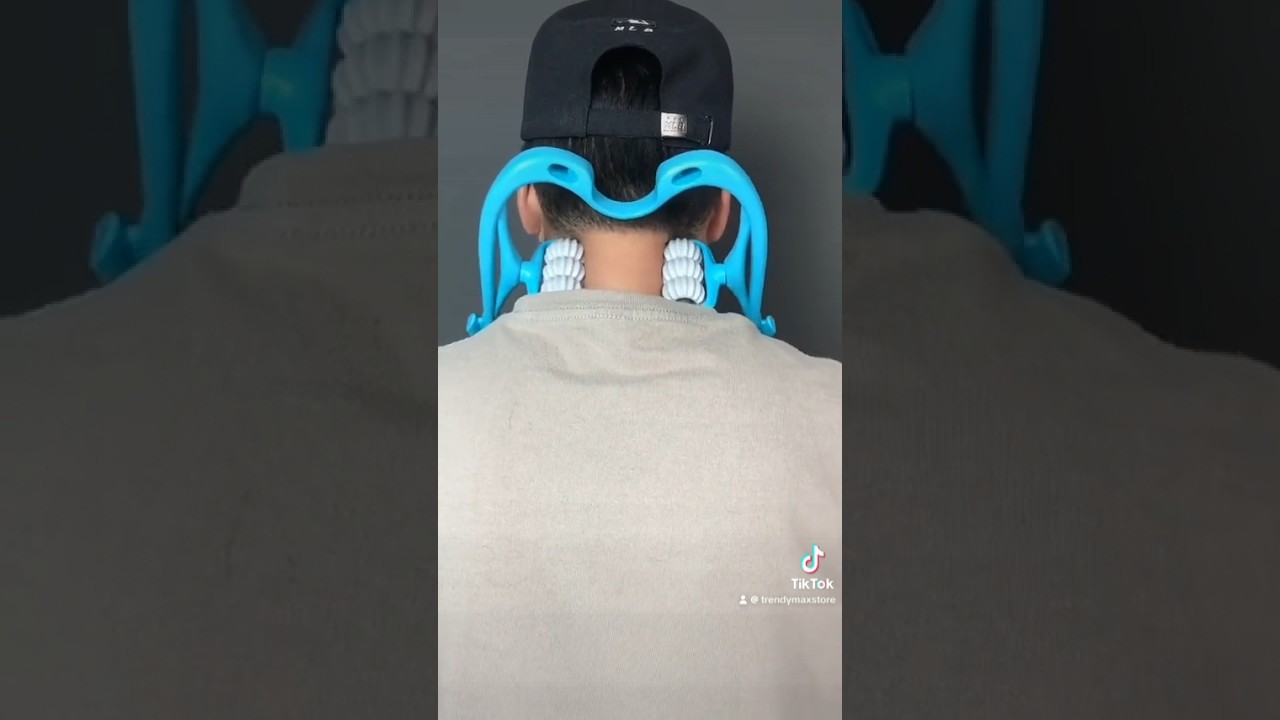 Unlock Instant Relaxation: The Six-Wheel Neck Massager Everyone's Talking About!