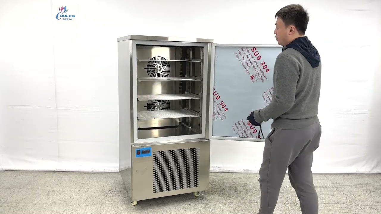 Chiller freezer 5 Tray Blast Chiller Shock Freezer  Sea cucumber steamed stuffed bun Freezer MB12T