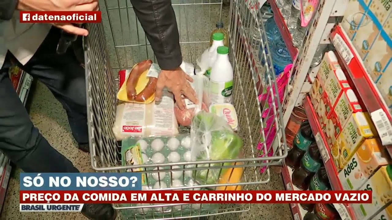 BRASILEIRO NÃO CONSEGUE COMPRAR ALIMENTOS BÁSICOS | BRASIL URGENTE