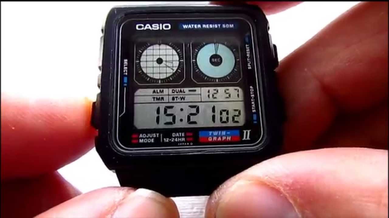 Casio AE-21W Twin Graph II