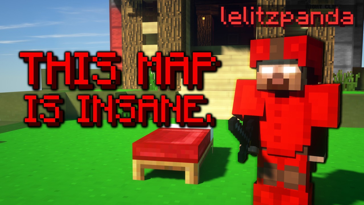 This NEW Bedwars Map Is INSANE...