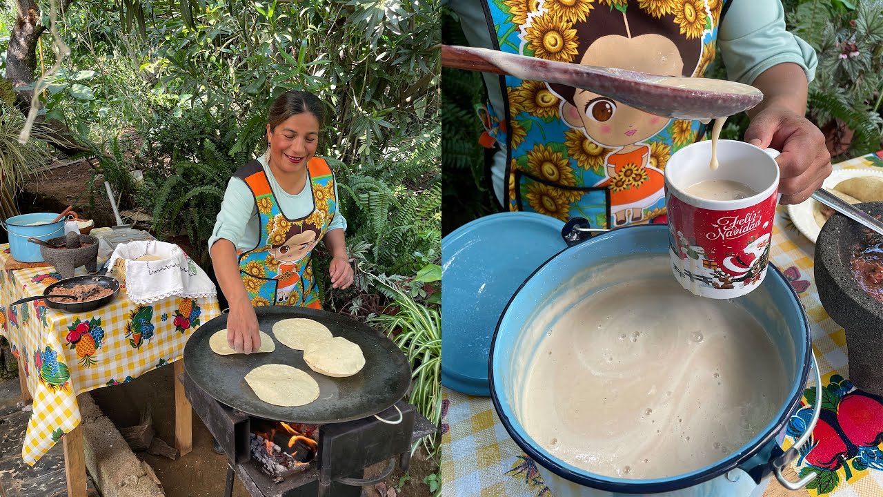 ¿Tamales Navideños? Acompáñalos con Este Atole de Guayaba Cremoso en Leche 🤤🔥