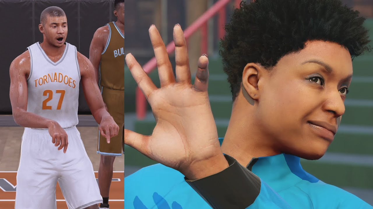 NBA 2K16 PS4 My Career - Creation of Chris Smoove!