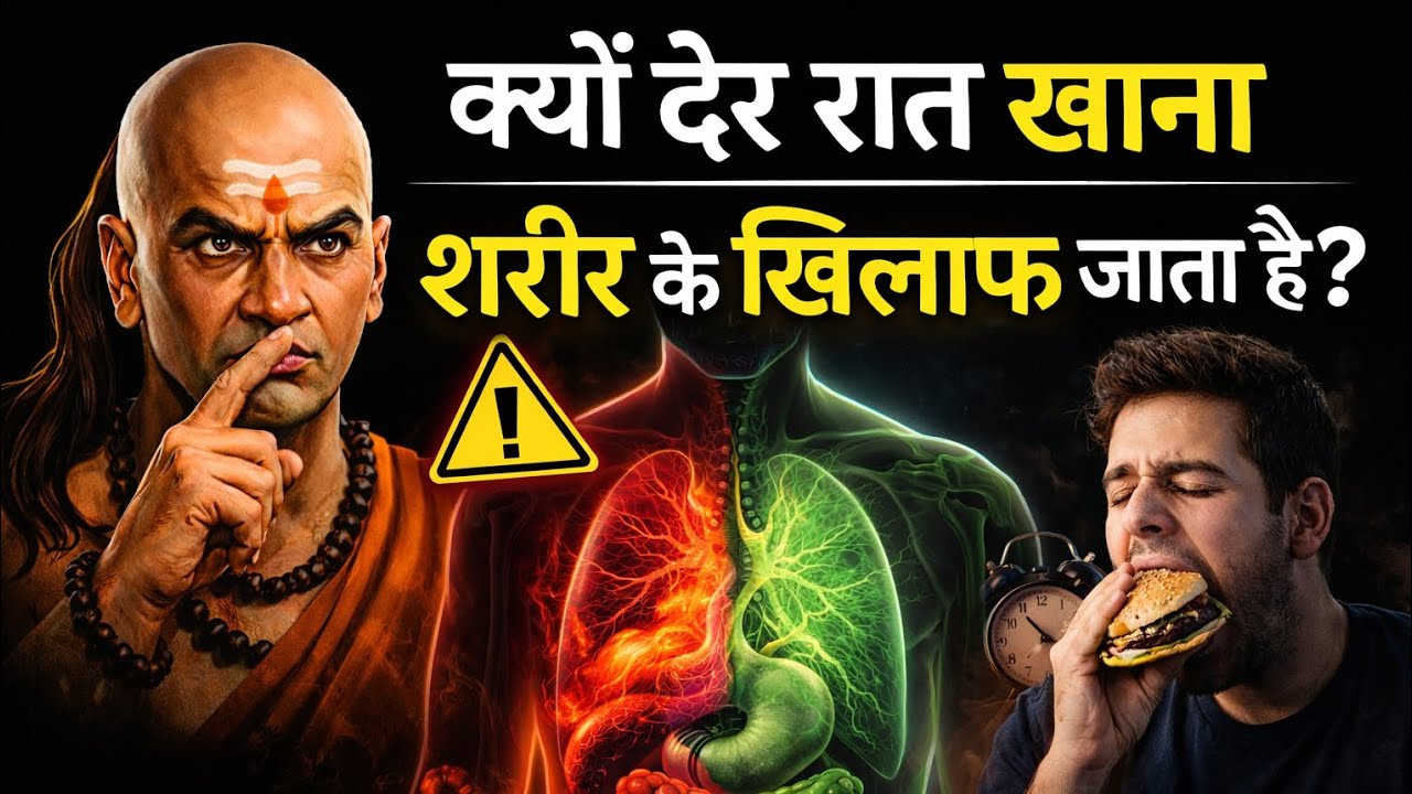 क्यों देर रात खाना शरीर के खिलाफ जाता है? | NITI KATHAYEN 