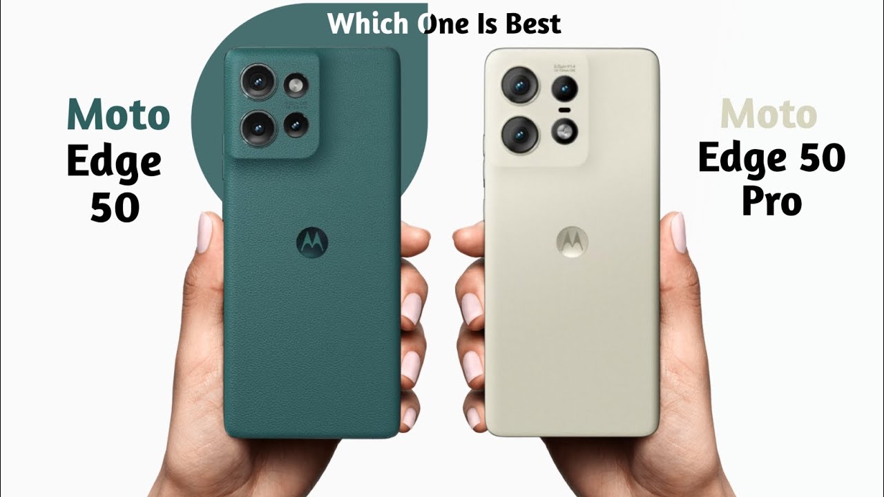 Moto Edge 50 vs Moto Edge 50 Pro