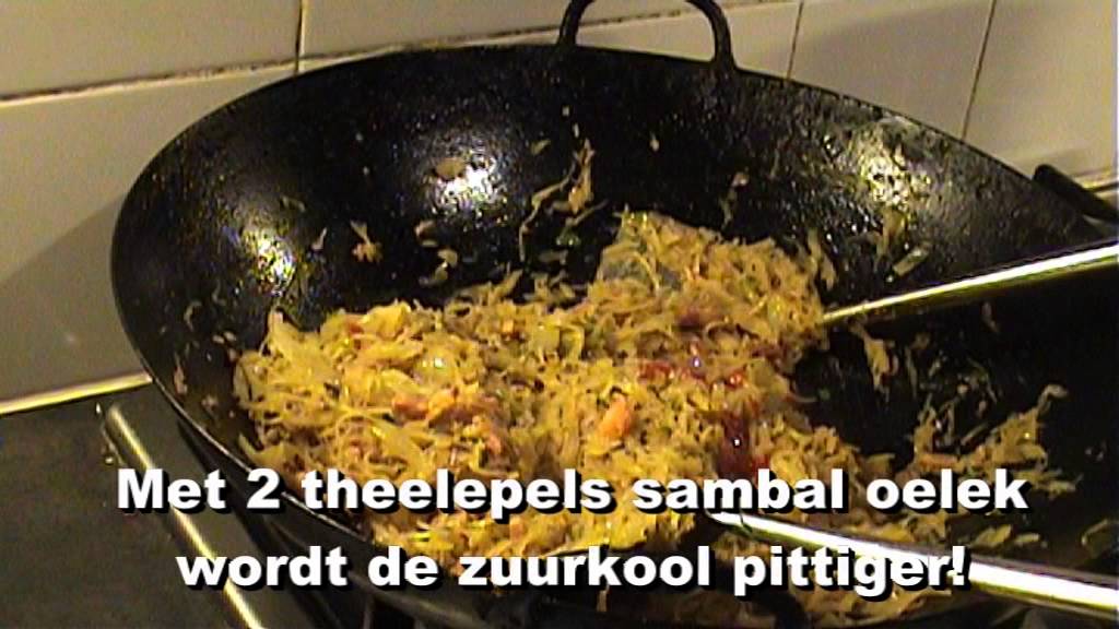 Zuurkool Madras