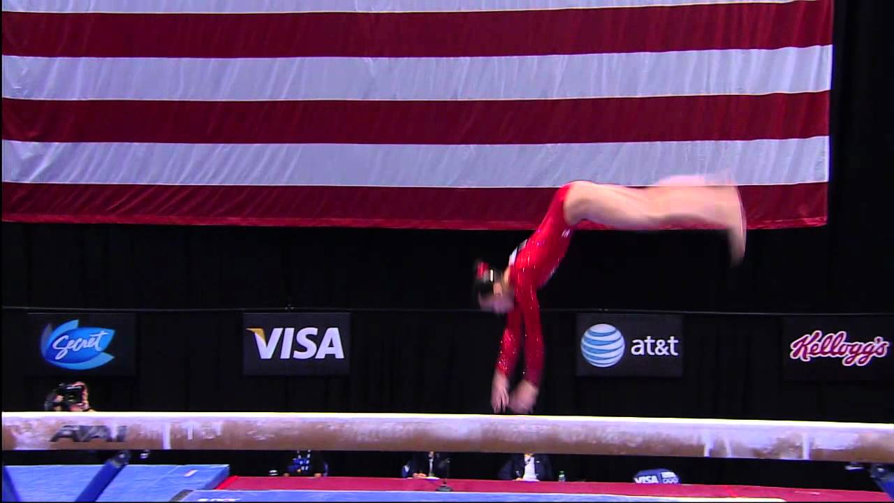 Sarah Finnegan - Beam - 2012 Visa Championships - Women - Day 1