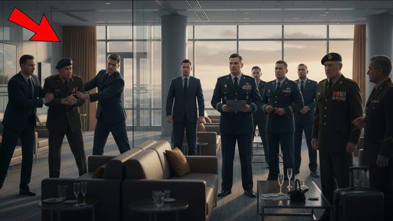 Veteran aus VIP Lounge geworfen – 5 Minuten später fliegt das Personal