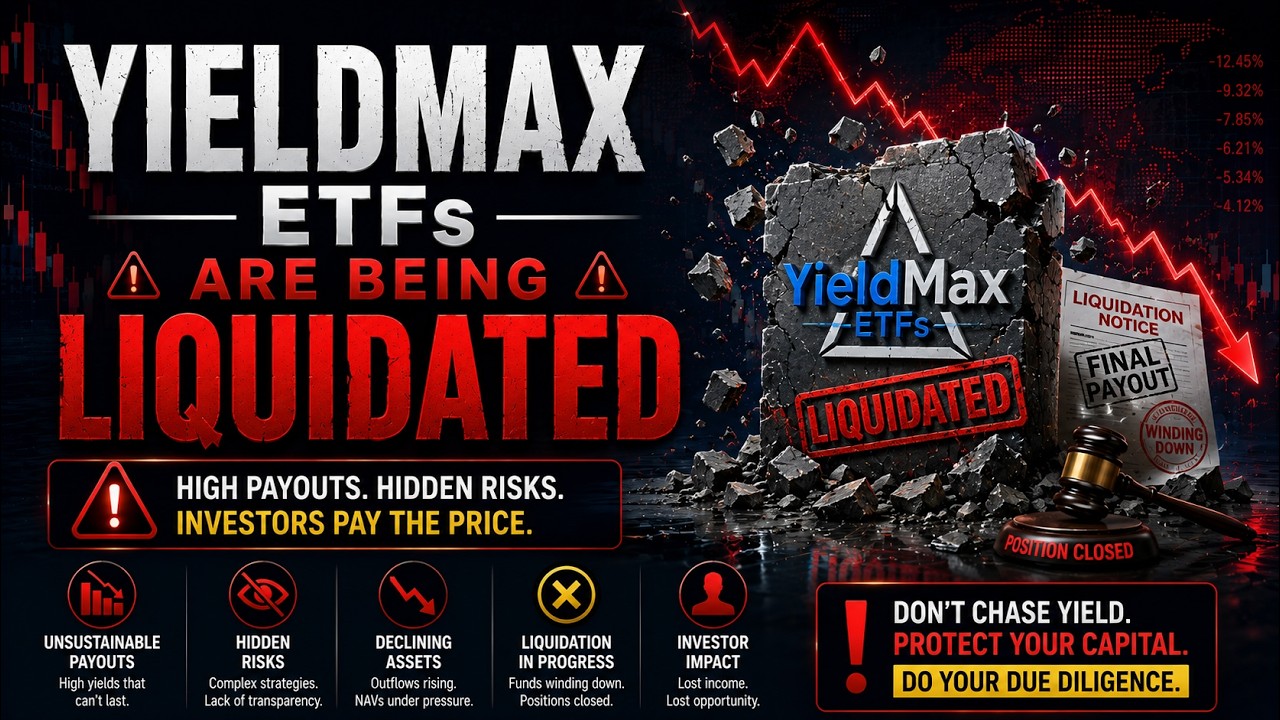 Новое предупреждение! Ликвидация ETF YieldMax: под угрозой ли ваш инвестиционный портфель? (июнь ...