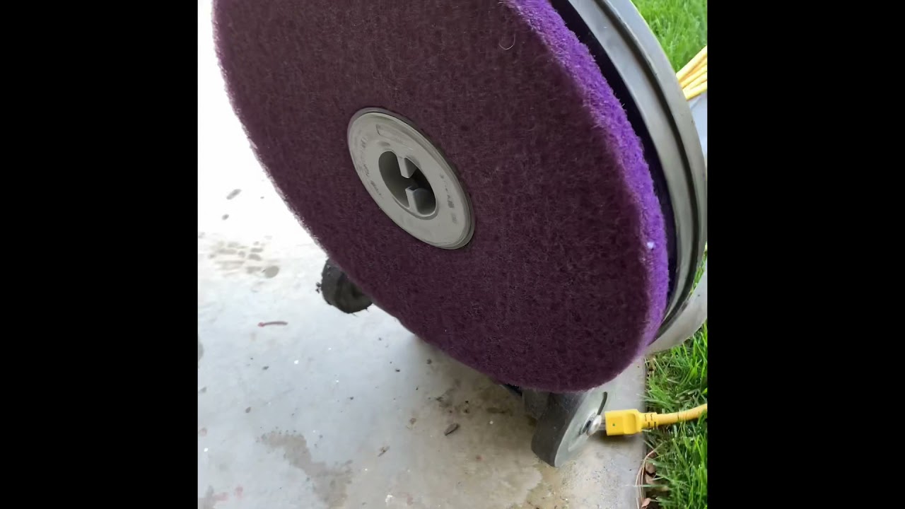 3M Scotch-Brite Purple Diamond Pad 20&rdquo; - REVIEW!