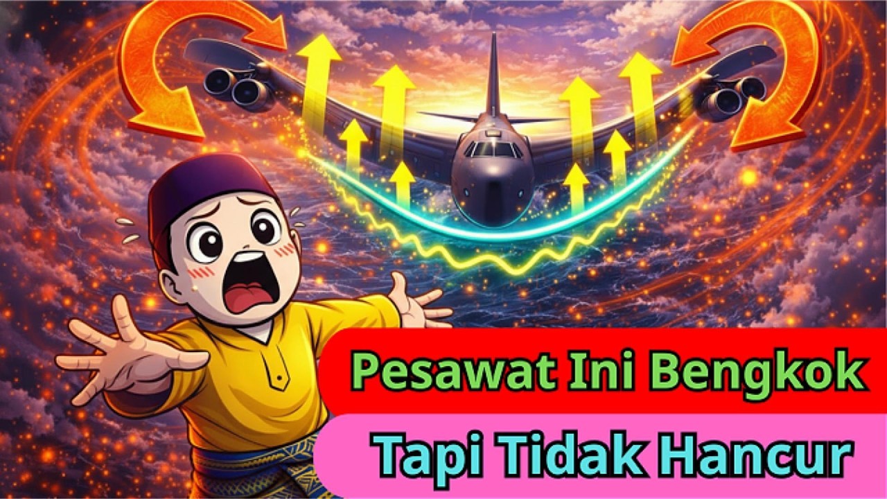 B-52: Mengapa Sayapnya Boleh Lentur 5 Meter Tanpa Patah? Rahsia Aeroelastik Dibedah