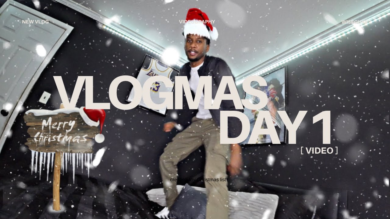 ✨ Vlogmas Day 1 | winter wishlist