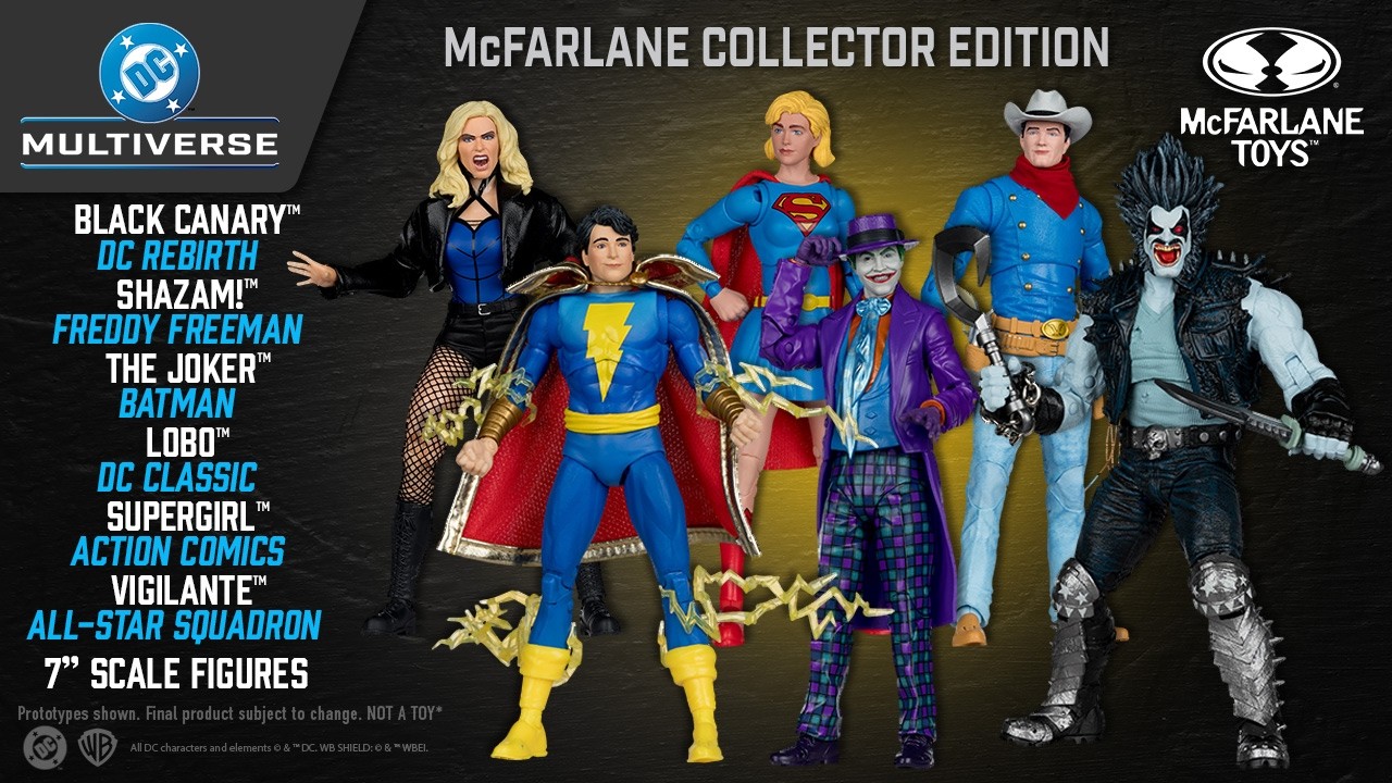Новый набор коллекционных фигурок DC Multiverse™ McFarlane Collector Edition™ масштабом 7 дюймов ...