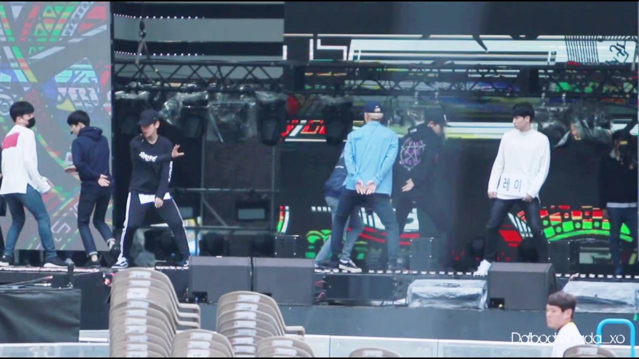 161008  DMC FESTIVAL LOTTO rehearsal exo