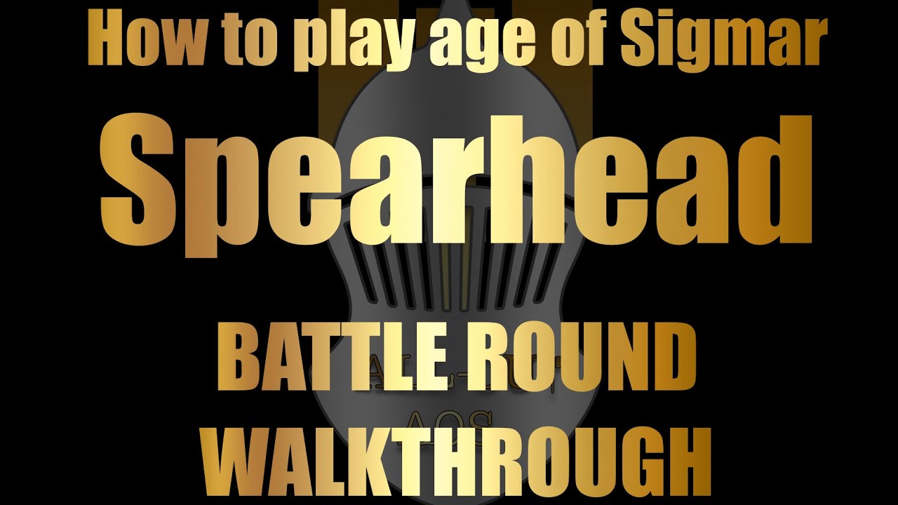 How to play Age of Sigmar Spearhead: Battle Round Walkthrough 