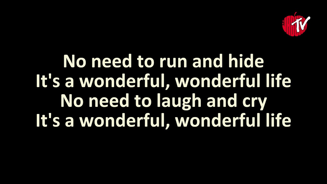 Black - Wonderful Life (Karaoke)