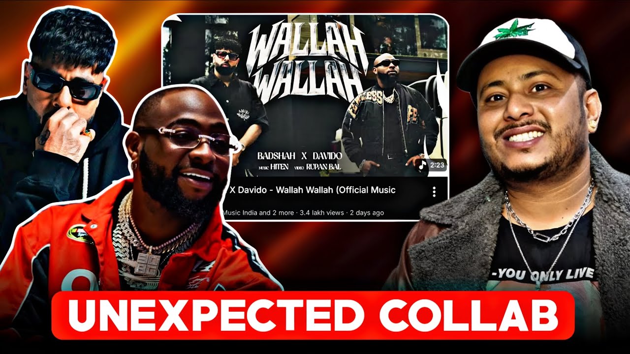Wallah Wallah REACTION - Badshah x Davido | Real Nischal 