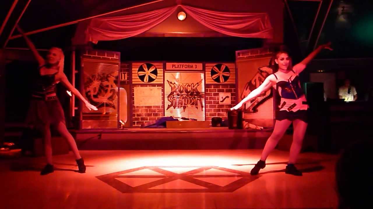A bit of Rock Station!!!Riu Tropicana Team 2013!!!!Coreography Anastasia Olfert!!!