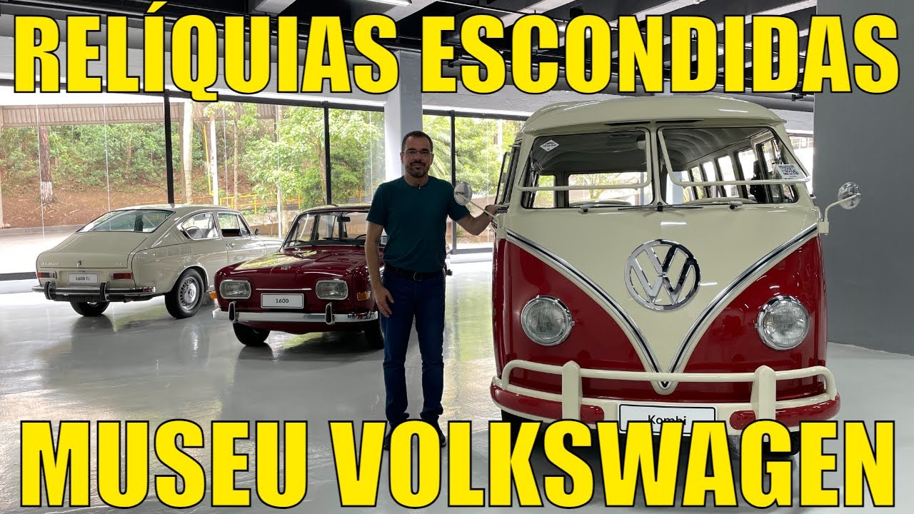 Relíquias escondidas da Volkswagen em seu museu secreto