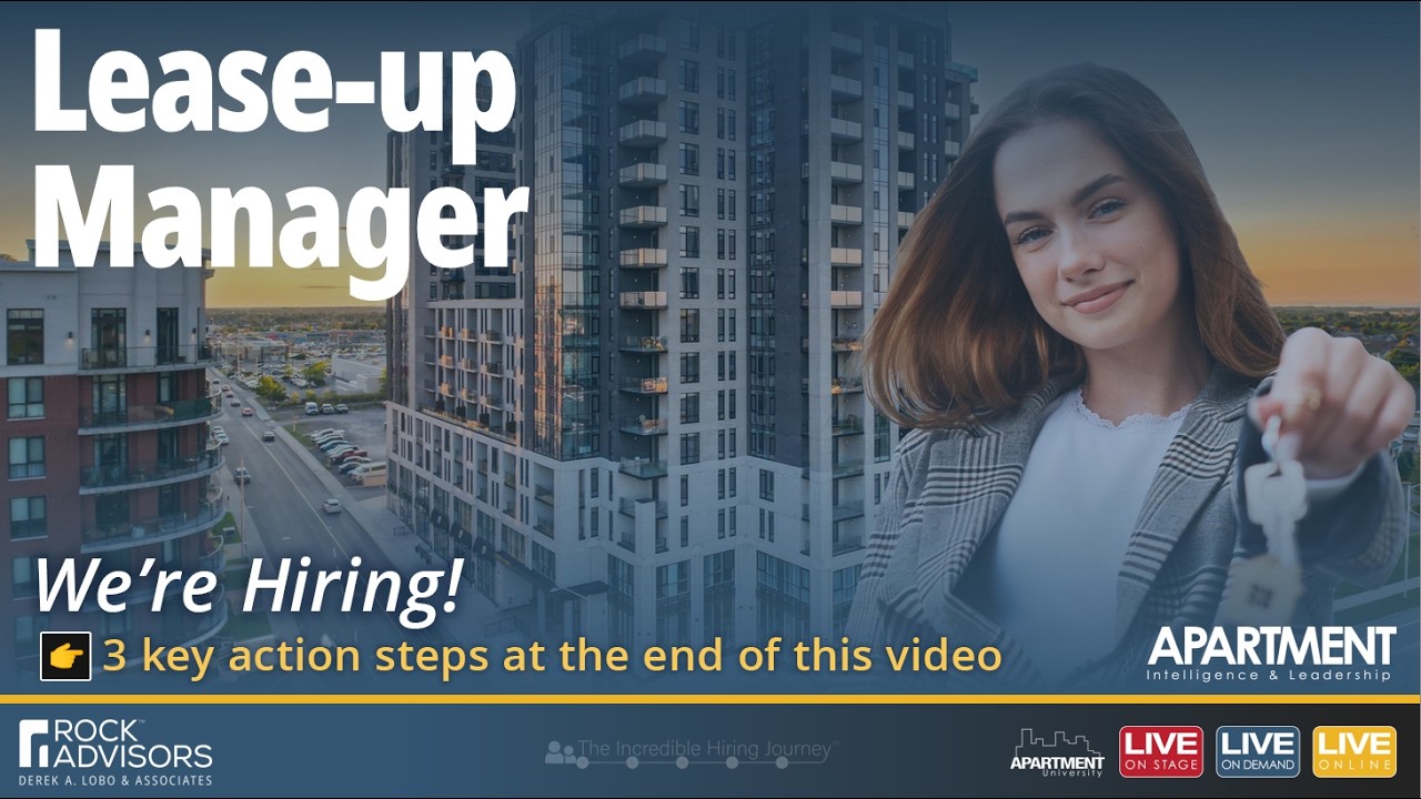 Lease-up Manager - Rock Advisors Inc. - Hiring Video