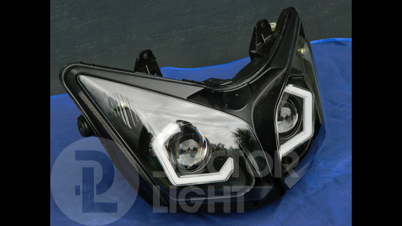 Suzuki DL650/1000 Vstrom Reflektor FULL LED wersja z podkowami (DOCTOR LIGHT)