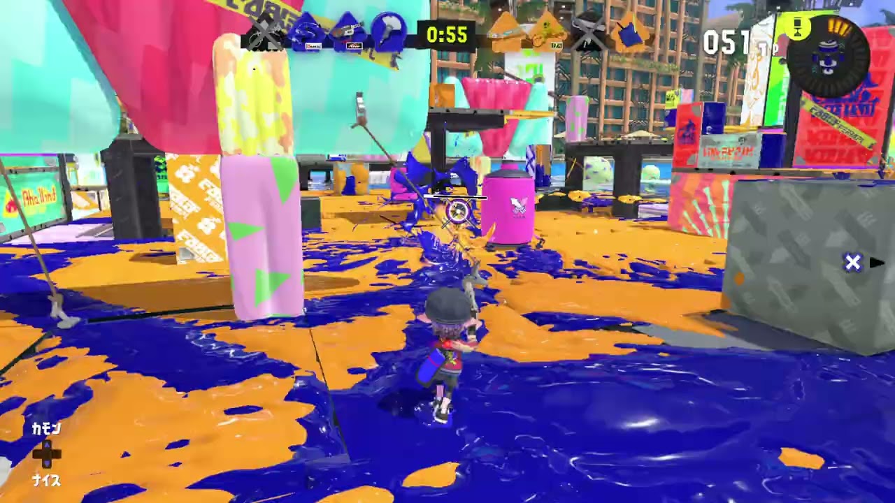 【スプラトゥーン３】ナワバリバトルで練習３月９日【作業用BGM】