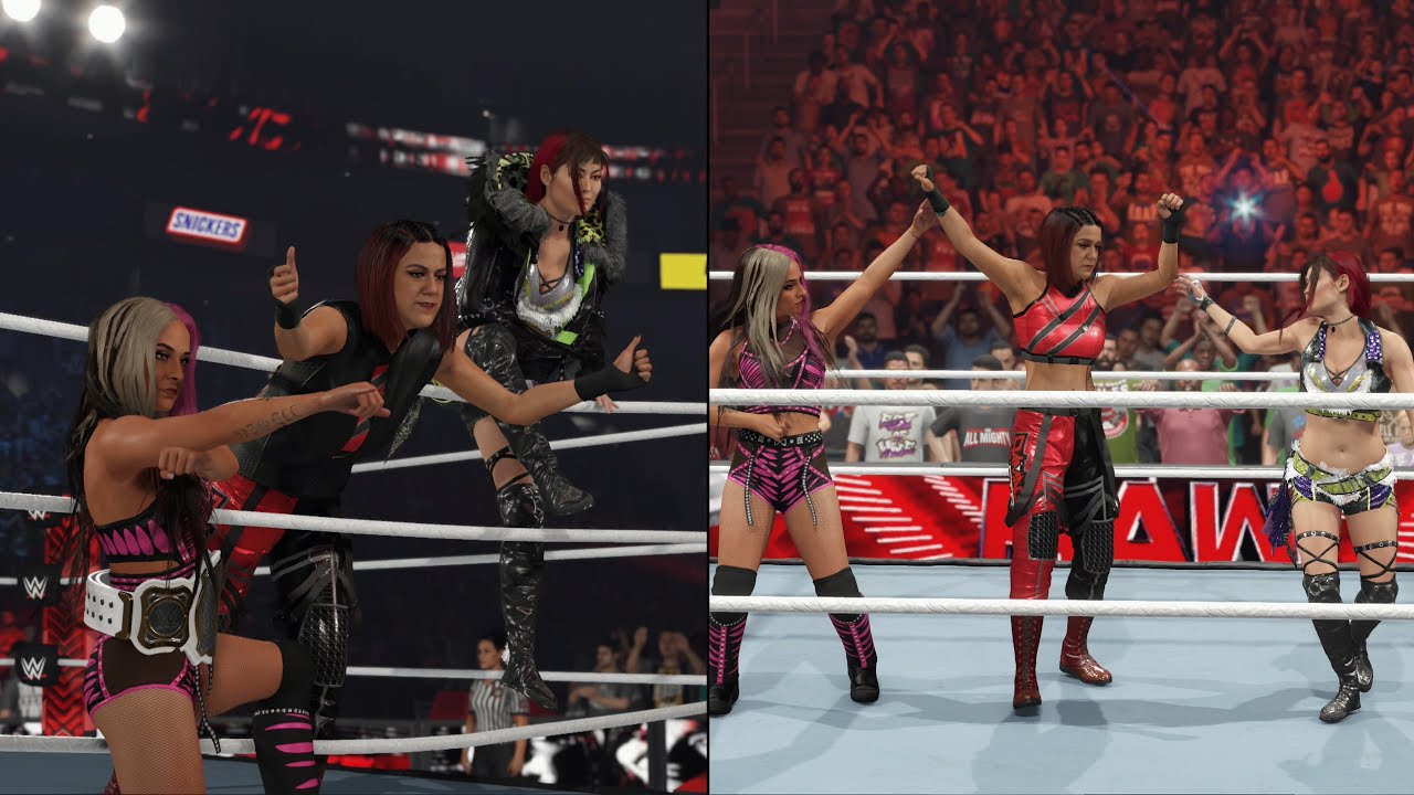 WWE 2K23: *NEW* Damage CTRL Entrance & Winning Scene (WWE 2K23 1.08 Update)
