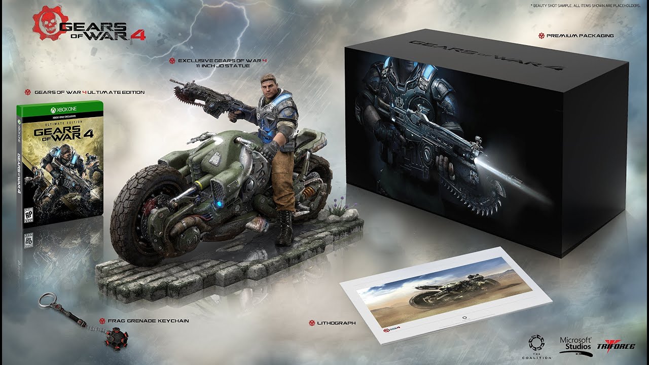 Gears of War 4 Collector´s Edition / Edición de Colección Unboxing
