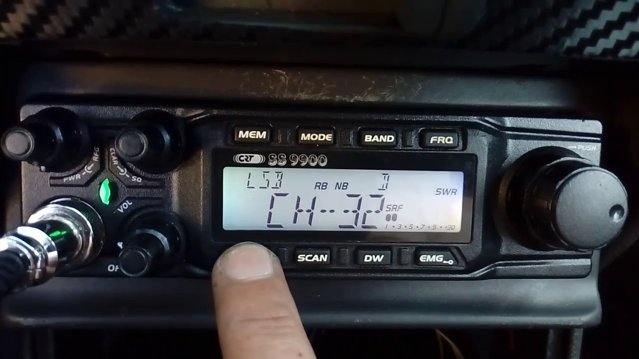 Conheça melhor o rádio crt ss 9900 para modular em segurança vídeo 1.