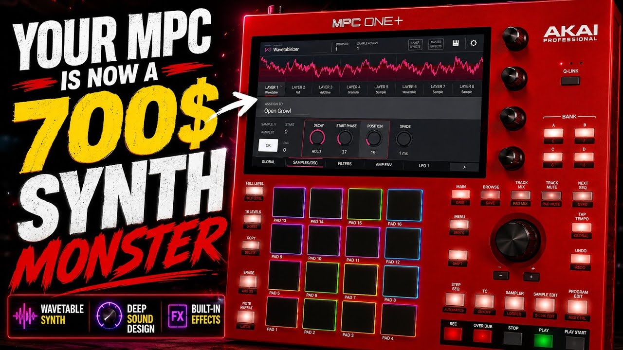 Akai превратила MPC в настоящий синтезатор &mdash; рассказываю, как это работает