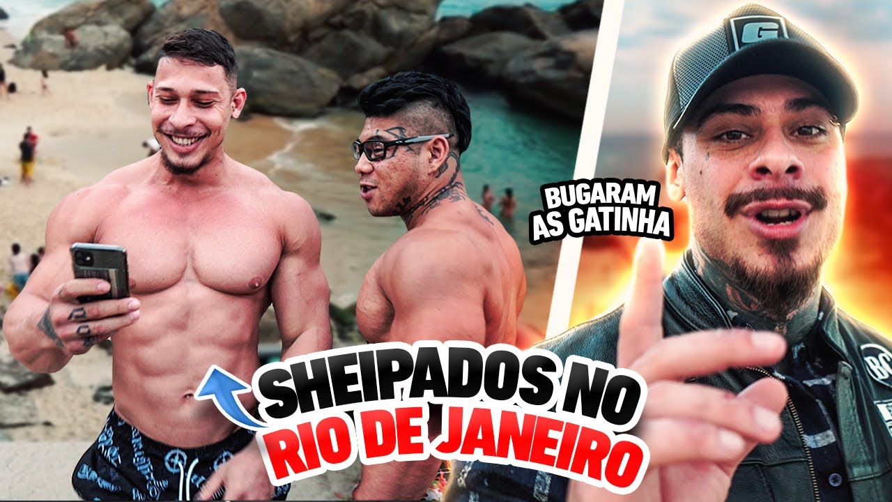 RAMON ENTRA NO MAR PELA PRIMEIRA VEZ NO RJ* Léo stronda passa um teste para Dino e Japa*