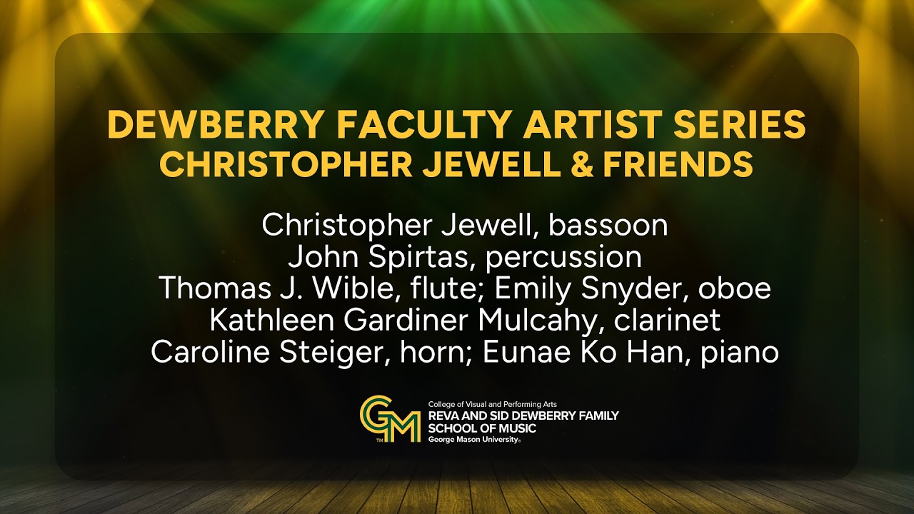 Faculty Artist Series: Christopher Jewell (bassoon) and Friends*
