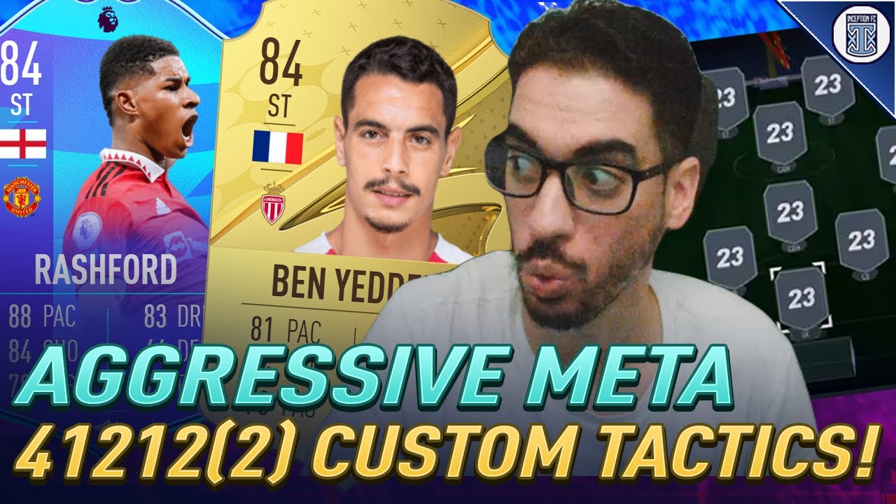 AGGRESSIVE META 41212(2) FORMATION & CUSTOM TACTICS FOR FIFA 23 ULTIMATE TEAM ELITE & FUTCHAMPS