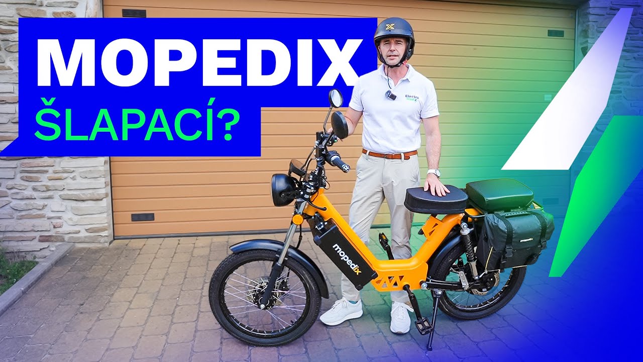 Mopedix Electrix | český elektrický moped | Test | Jan Staňek | Electro Dad # 672