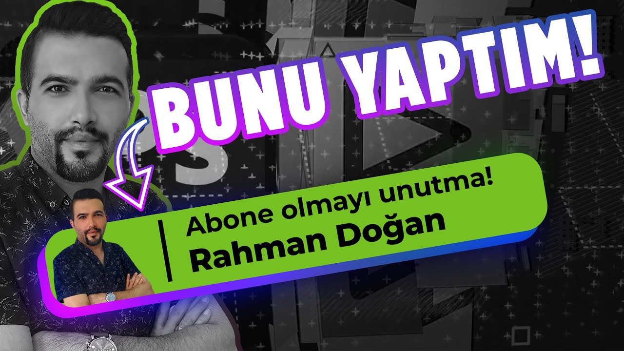 ABONE OL ANİMASYONU NASIL YAPILIR?