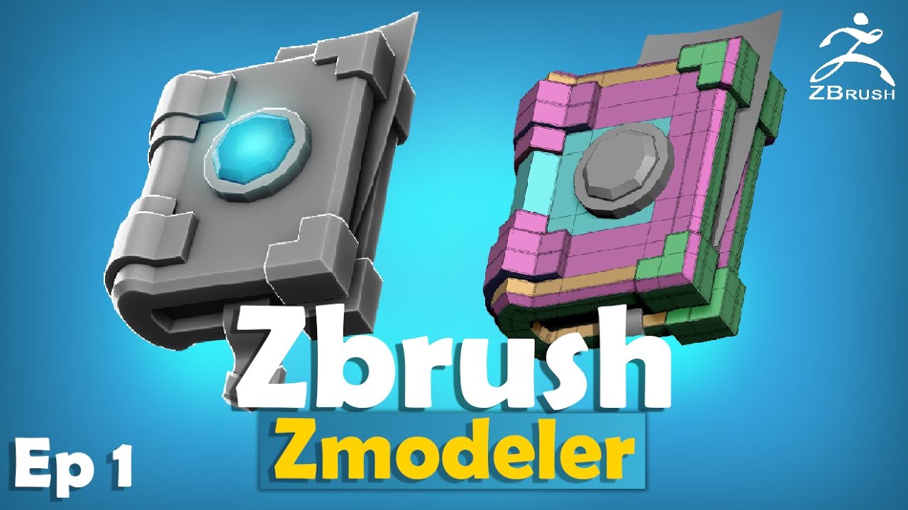 MODELISER DES OBJETS SIMPLES AVEC LE ZMODELER TUTO ZBRUSH
