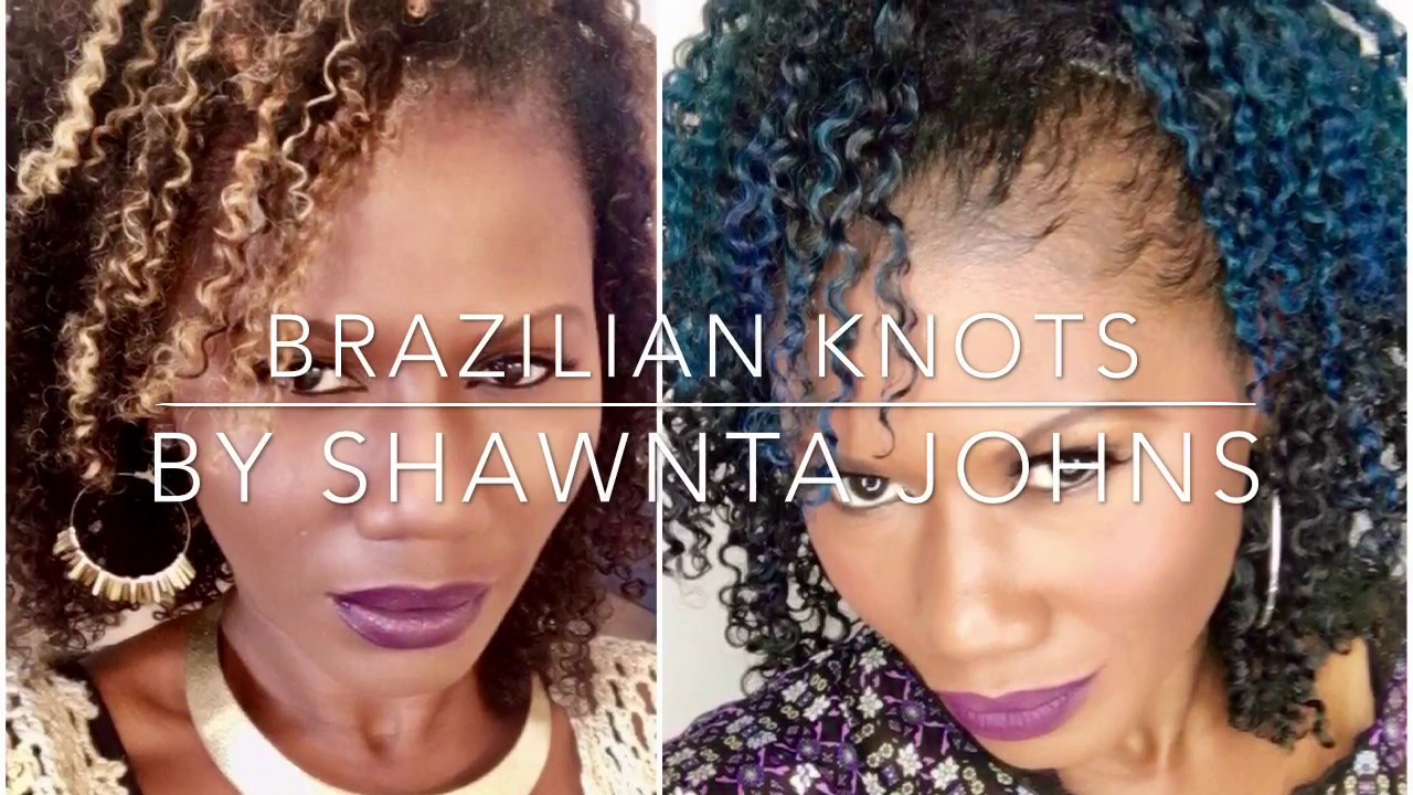 The products I use on my Brazilian Knots Extensions