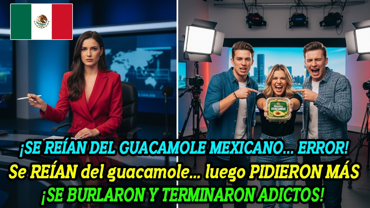 Gringos se Burlan del Guacamole Mexicano    Pero al Probarlo Quedan en SHOCK