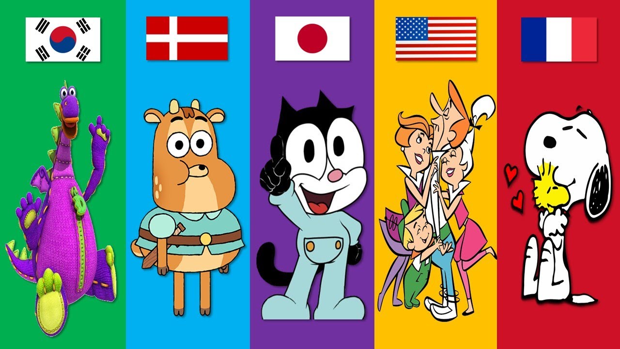 Cartoons From Different Countries | Pt 70