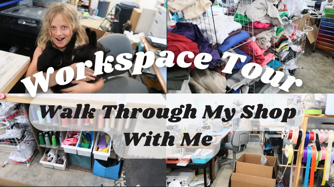 Apparel Decorating Business Workspace Tour