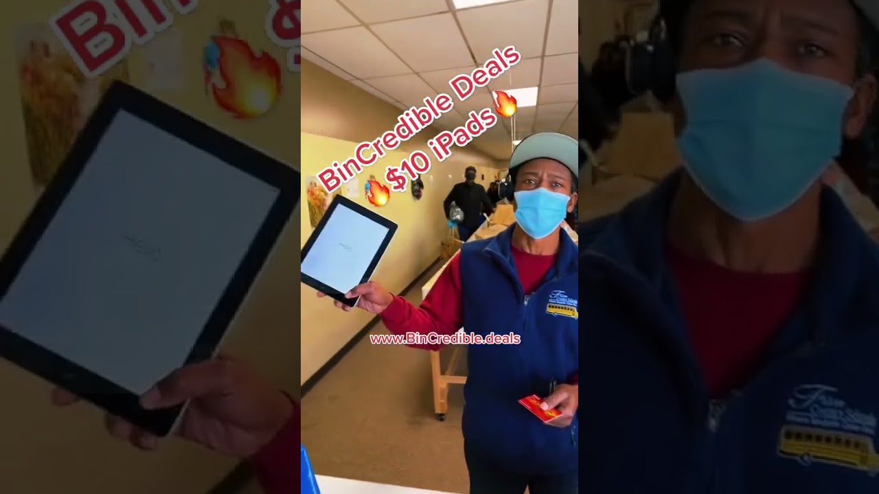 $10 iPads&hellip;BinCredible!
