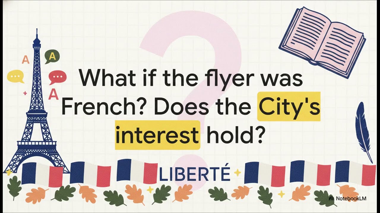 Free Speech - Can the government require bilingual flyers?