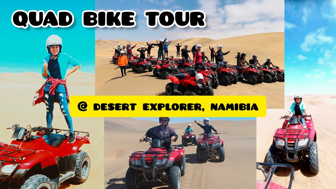 AIDA CREW QUAD BIKE TOUR AT DESERT EXPLORER || Shumary A